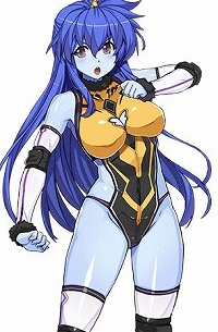 画像ギャラリー No.001のサムネイル画像 / 「リングドリーム 女子プロレス大戦」,新デザインの「青鬼 ひとみ」が登場