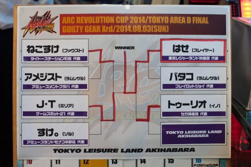 画像集#038のサムネイル/平成枠の出場権をかけ,若手プレイヤーも集結した「あーくれぼ2014」予選。「GUILTY GEAR Xrd」部門フォトレポート(五井・秋葉原・新宿編)