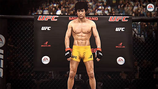 画像ギャラリー No.004のサムネイル画像 / 「EA Sports UFC」に登場するブルース・リーの超機敏な動きが確認できる,最新トレイラー公開