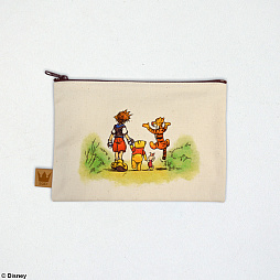 画像ギャラリー No.001のサムネイル画像 / 「キングダム ハーツ」シリーズのキャンバスポーチやカードケースなどグッズ新商品が発売決定