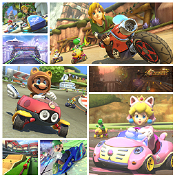 画像集#013のサムネイル/「マリオカート8」に「ゼルダの伝説」「どうぶつの森」シリーズのキャラが参戦。新マシンやコースを含む2つの新たな追加コンテンツパックが発表
