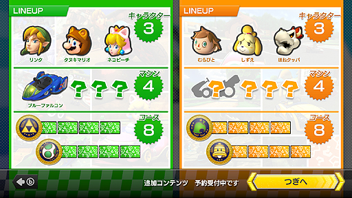 画像集#014のサムネイル/「マリオカート8」に「ゼルダの伝説」「どうぶつの森」シリーズのキャラが参戦。新マシンやコースを含む2つの新たな追加コンテンツパックが発表
