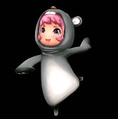 画像ギャラリー No.003のサムネイル画像 / 「HELLO HERO」,超強力なスキルを持った3人の着ぐるみヒーローが追加