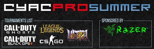 画像集#001のサムネイル/ゲーム大会「CyAC PRO 2014 Summer」が開催。種目は「ウルIV」など