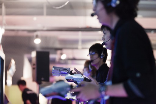 画像ギャラリー No.048のサムネイル画像 / 「ウルIV」×「ガンスト2」の異色のコラボ。ウメハラ&ポッポ小学校チームが圧倒的な強さを見せた「桜花乱舞杯」フォトレポート