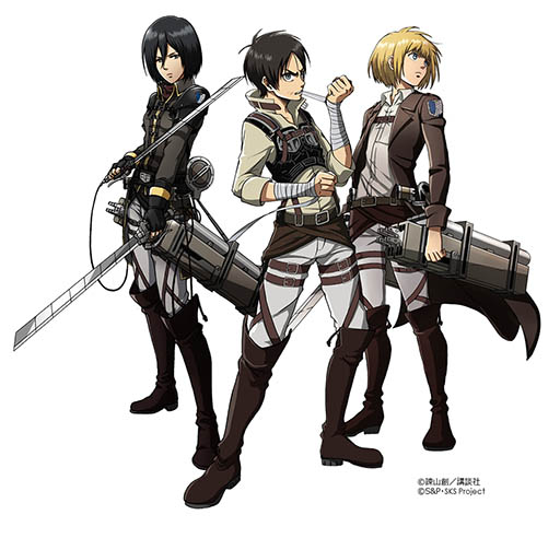 画像集#002のサムネイル/「進撃の巨人 -反撃の翼- ONLINE」がYahoo! Mobageでサービスを開始