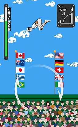 画像ギャラリー No.005のサムネイル画像 / 跳んで回って高得点。iOS向けアクションゲーム「ろんばく!」を紹介する「(ほぼ)日刊スマホゲーム通信」第320回