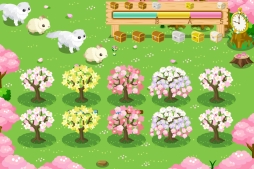 画像集#005のサムネイル/「ハコニワ ふしぎな手紙とどうぶつ島」でイベント「シカさんと春色桜まつり」開催