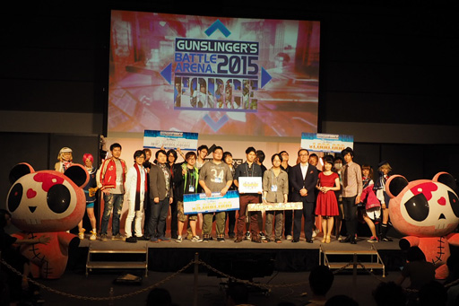 画像ギャラリー No.027のサムネイル画像 / 賞金総額は1000万円!「ガンスリンガー ストラトス2」のVer.1.40情報も発表された公式大会「GUNSLINGER’S BATTLE ARENA -Force-」をレポート