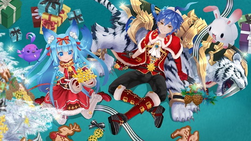 画像ギャラリー No.004のサムネイル画像 / 「幻想神域 -Cross to Fate-」にクリスマス幻神・テュールが登場