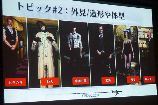 ���������꡼ No.009�Υ���ͥ������ / ��CEDEC 2015�ϥץ쥤�䡼�ε����˻Ĥ����Ū�ʥ���饯�����Ϥ�����졣��D4�פˤ���������ȯ�Լ��餬�쥯���㡼