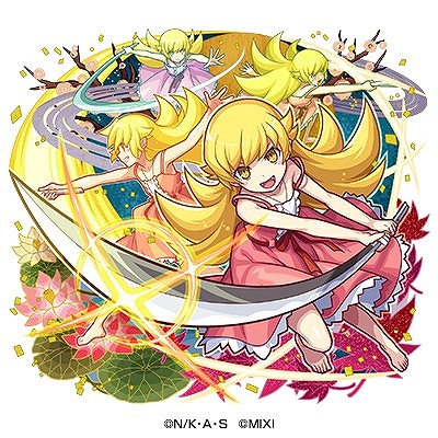 画像ギャラリー No.012のサムネイル画像 / 「モンスト」,〈物語〉シリーズコラボ第2弾を9月13日から開催決定。多数のコラボキャラが登場し,超究極“千石撫子”も出現