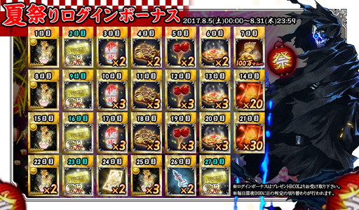 画像ギャラリー No.002のサムネイル画像 / 「ドラゴンタクティクスf」で夏祭りログインボーナスが実施中