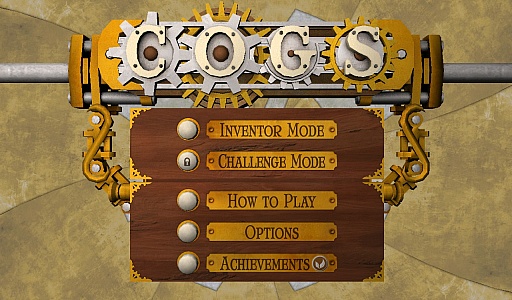 画像ギャラリー No.001のサムネイル画像 / 機械を動かす感覚が気持ちいい。スマートフォン向けパズルゲーム「Cogs」を紹介する「(ほぼ)日刊スマホゲーム通信」第397回
