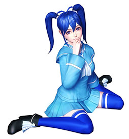 画像集#003のサムネイル/「ヴァルハラナイツ3 GOLD」が“いまいち萌えない娘”とコラボ。なりきり衣装を配信