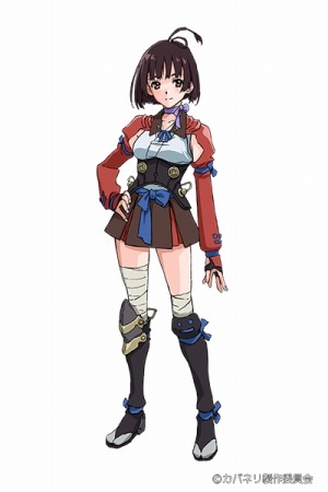 画像ギャラリー No.011のサムネイル画像 / 「三国志ロワイヤル」が「甲鉄城のカバネリ」とコラボ。生駒や無名が武将として参戦