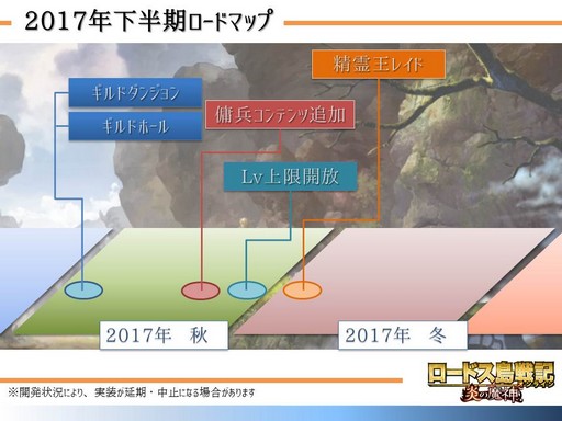 画像ギャラリー No.012のサムネイル画像 / 「ロードス島戦記オンライン」で掲げた「5つの公約」の現状と,2017年下半期のロードマップについて新プロデューサー岡崎氏に聞いてみた