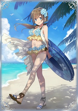 画像ギャラリー No.012のサムネイル画像 / 「ぐるぐるイーグル」,水着のキャラと対戦を行う“バカンスバトル”が開幕