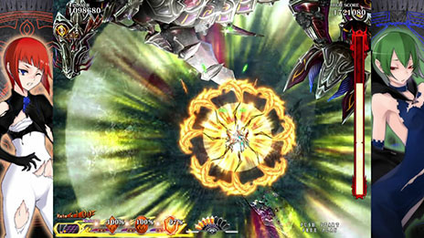 画像集#016のサムネイル/「カラドリウス ブレイズ」,ストーリーモードの概要が公開。新キャラやボス,新システムが実装される「Evolution Mode」など,3種類のモードで楽しめる