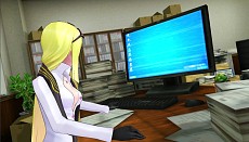 画像集#007のサムネイル/「デジモンストーリー サイバースルゥース」,妖艶な女探偵「暮海杏子」と,サブクエストとしてさまざまな依頼が舞い込む探偵事務所の情報が公開