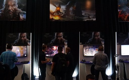 ������#001�Υ���ͥ���/��E3 2014�Ϲ����٥��������RPG��Lords of the Fallen�פ��ץ쥤���֥��Ÿ�����ޤ��ޤ������Ϸ�����Ѥ���Ũ���ݤ�