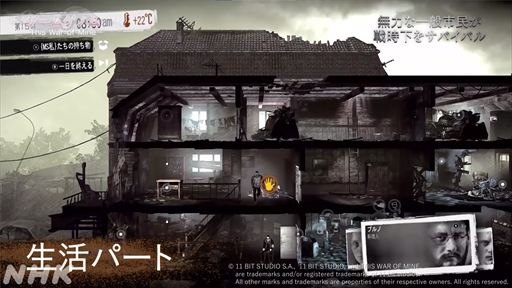 ꡼ No.008Υͥ / NHK֥ॲΥ9This War of Mine׻İݡȡΤʤ䤤ľ̤ȼ伫ɤ򷫤֤ץ쥤䡼ϲ򸫽ФΤ