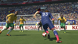 画像ギャラリー No.008のサムネイル画像 / 「ワールドサッカー ウイニングイレブン 2014 蒼き侍の挑戦」発売を記念して,ザッケローニ監督のリアルマネキンがコナミスタイルに登場