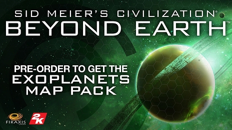 画像集#002のサムネイル/Steamで「Sid Meier’s Civilization: Beyond Earth」の予約購入受付がスタート。特典はあの「Kepler 186f」を含む「Exoplanets Map Pack」