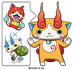 画像集#005のサムネイル/3DS「妖怪ウォッチ2 真打」が12月13日発売。“元祖”“本家”からのデータ引き継ぎや,両タイトルとのメダル交換/対戦も可能な第3バージョン