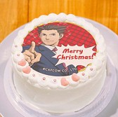 画像ギャラリー No.003のサムネイル画像 / 「逆転裁判」「大逆転裁判」AIROUのクリスマスケーキが登場。特製ステッカーが付属