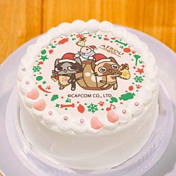画像ギャラリー No.015のサムネイル画像 / 「逆転裁判」「大逆転裁判」AIROUのクリスマスケーキが登場。特製ステッカーが付属