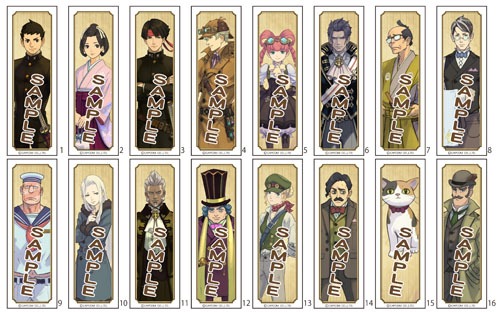 画像ギャラリー No.001のサムネイル画像 / 「大逆転裁判」ストラップやネームステッカーなど新作グッズが2月上旬に登場