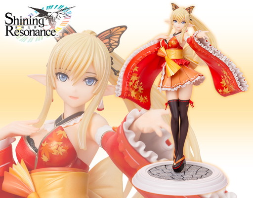 画像ギャラリー No.001のサムネイル画像 / 「シャイニング・レゾナンス」キリカの紅葉羽衣ver.フィギュアがワンフェスで限定販売