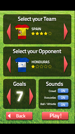 画像集#003のサムネイル/エアホッケー×サッカー。iOS向けアクション「Absolute Football Mania」を紹介する「(ほぼ)日刊スマホゲーム通信」第546回