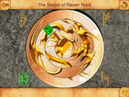 画像集#002のサムネイル/iOS向け謎解きADV「レイブンロックの秘密」,本日配信開始。カメラやジャイロ機能を使って住人が消えた謎に迫ろう