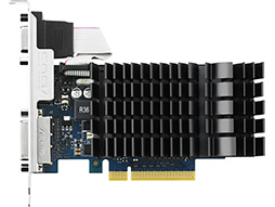 画像集#001のサムネイル/Low Profile対応でファンレス仕様のGT 730搭載カードがASUSから発売に