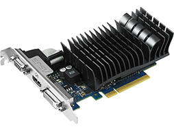 画像集#002のサムネイル/Low Profile対応でファンレス仕様のGT 730搭載カードがASUSから発売に