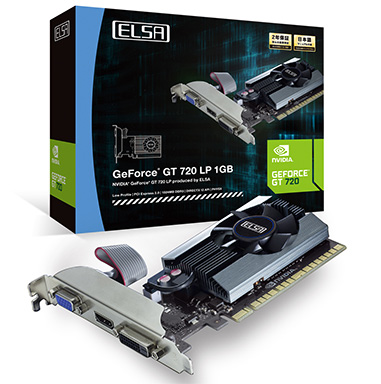 画像集#001のサムネイル/約7000円で買える,Low Profile対応のGT 720カードがELSAから