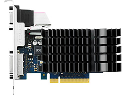 画像集#001のサムネイル/ファンレス仕様でLow Profile対応のGT 720搭載カードがASUSから
