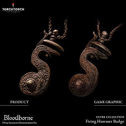 画像ギャラリー No.014のサムネイル画像 / 「Bloodborne」の狩人証を再現したアクセサリーが2020年11月と12月に発売