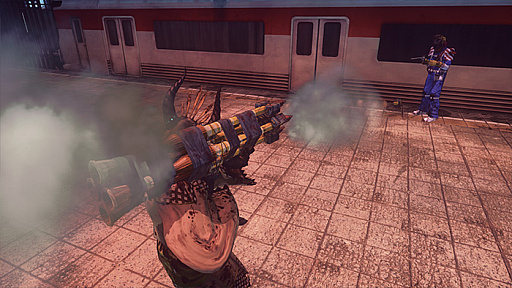 画像ギャラリー No.004のサムネイル画像 / 「LET IT DIE」,グラスホッパー・マニファクチュアとのコラボ第1弾が「killer7」に決定