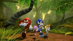 画像ギャラリー No.004のサムネイル画像 / 「ソニックトゥーン(仮称)」,ソニックと仲間達がフィールド内をハイスピード駆け巡る最新トレイラーが公開