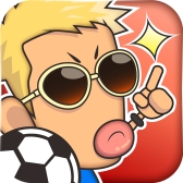 画像集#003のサムネイル/iOS版「白熱!サッカーバトル」が配信。選手を育ててディフェンダーを倒せ