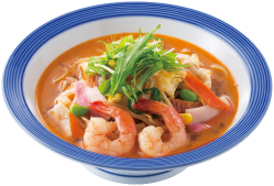 画像ギャラリー No.021のサムネイル画像 / 「龍が如くちゃんぽん」は辛くてまろやかでクセになる! 「龍が如く0」と「長崎ちゃんぽんリンガーハット」のコラボメニュー試食会をレポート