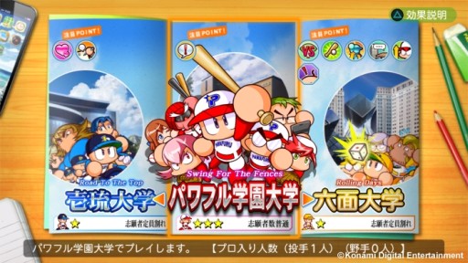 画像集#010のサムネイル/「実況パワフルプロ野球2014」高校球児を率いて甲子園優勝を目指す「栄光ナイン」と,自由に育成を楽しめる「サクセス」の情報が明らかに