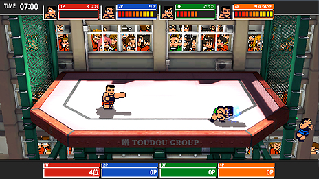 画像集#006のサムネイル/PS3「ダウンタウン熱血行進曲〜それゆけ大運動会〜オールスタースペシャル」が東京ゲームショウ2014に出展。「勝ち抜き格闘大会」モードを体験可能