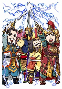 画像ギャラリー No.009のサムネイル画像 / 「三国テンカトリガー」,サービス開始1周年記念イベントが本日スタート。SR武将10人,R武将31人が「出世」可能に