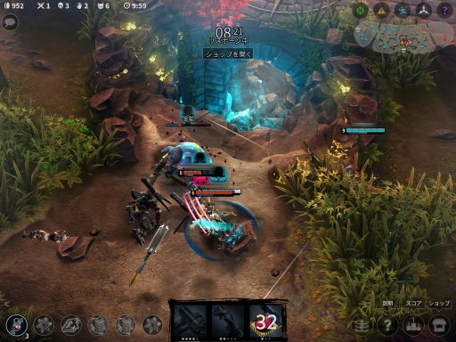 画像ギャラリー No.014のサムネイル画像 / タッチでMOBAが遊べるの? iOS「Vainglory」のインプレッションを掲載