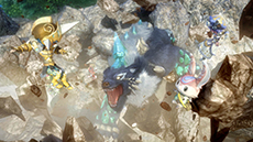 ���������꡼ No.011�Υ���ͥ������ / MMORPG�ּ�ζ�ﵪ Dragon Slayer�פ�ˮ�꤬�֥ϥ󥿡��ҡ����� -HUNTER HERO-�פ˷��ꡣ��ԥƥ��Ȥλ��ü��罸�⥹������