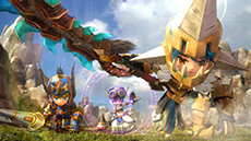 ���������꡼ No.013�Υ���ͥ������ / MMORPG�ּ�ζ�ﵪ Dragon Slayer�פ�ˮ�꤬�֥ϥ󥿡��ҡ����� -HUNTER HERO-�פ˷��ꡣ��ԥƥ��Ȥλ��ü��罸�⥹������